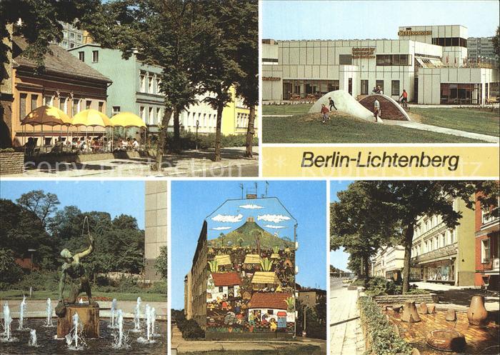 Lichtenberg Berlin Strasse der Befreiung Gaststaette Seeterrassen Fennpfuhl Brun