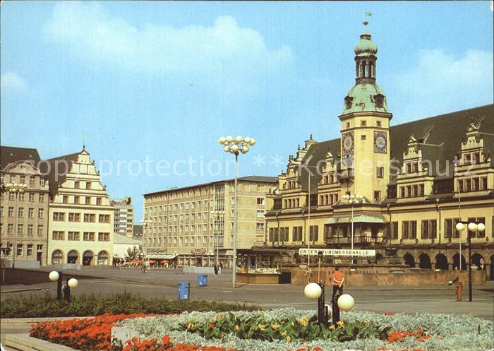 LEIPZIG Sachsen Markt und Altes Rathaus