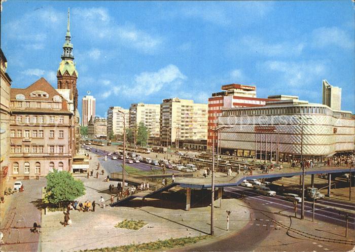 LEIPZIG Sachsen Warenhaus Konsument am Bruehl