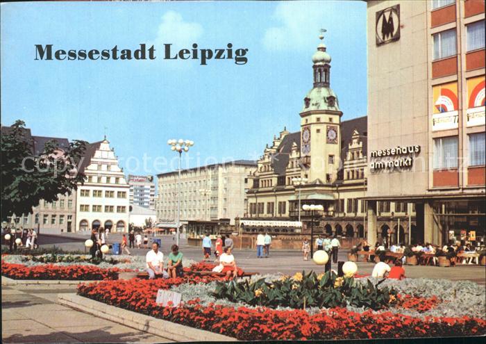 LEIPZIG Sachsen Markt und Altes Rathaus