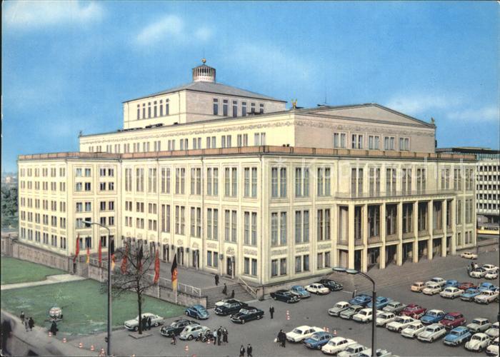 LEIPZIG Sachsen Oper am Karl Marx Platz
