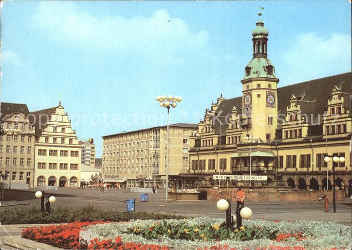 LEIPZIG Sachsen Markt und Altes Rathaus