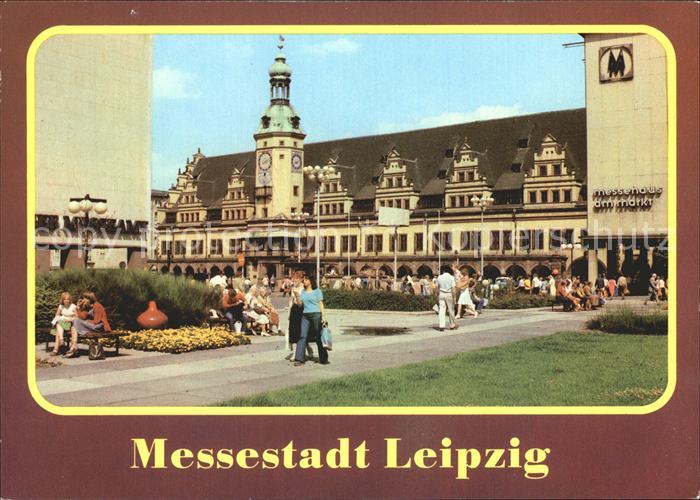 LEIPZIG Sachsen Markt und Altes Rathaus