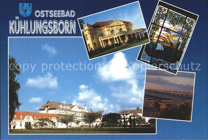 Kuehlungsborn Ostseebad Teilansichten Seebruecke Strand