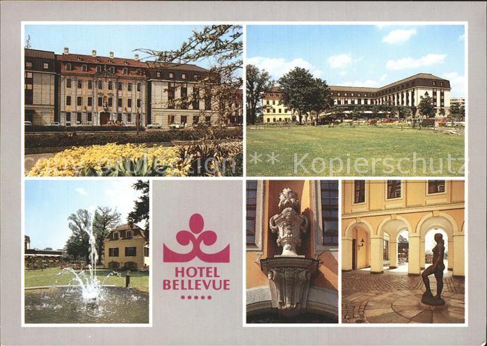 DRESDEN Elbe Hotel Bellevue Details Springbrunnen