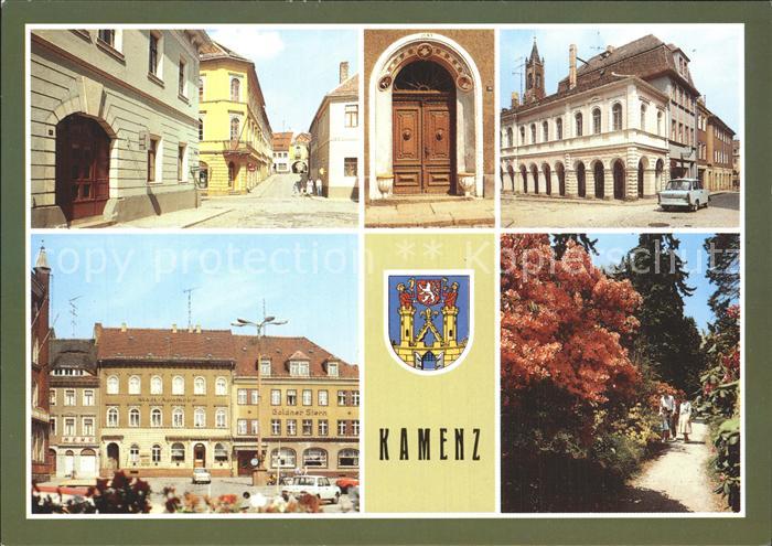 Kamenz Sachsen Klosterstr Zwingerstr Fleischbaenke Platz der Berfreiung Auf dem