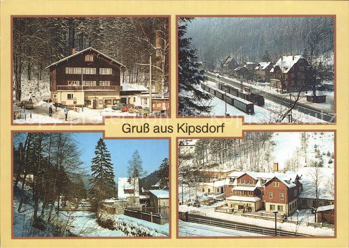 Kipsdorf Bunte Truhe Schmalspurbahn An der Roten Weisseritz HOG Tellkoppe