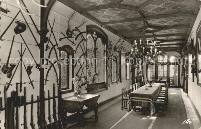 Mespelbrunn Maerchenschloss Speisesaal