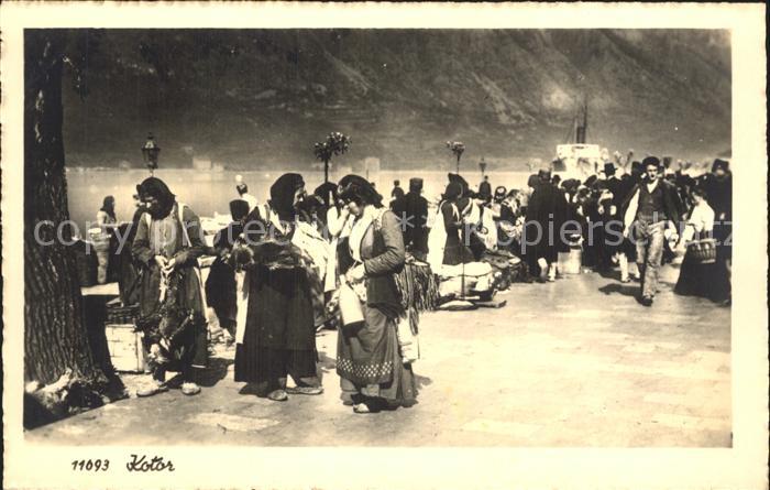 Kotor Montenegro Markt