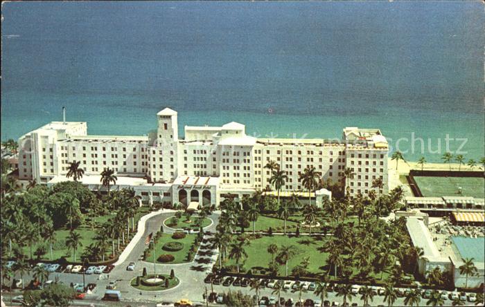 Hollywood Florida Hollywood Beach Hotel aerial view