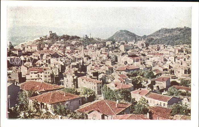 Plovdiv Blick ueber die Stadt