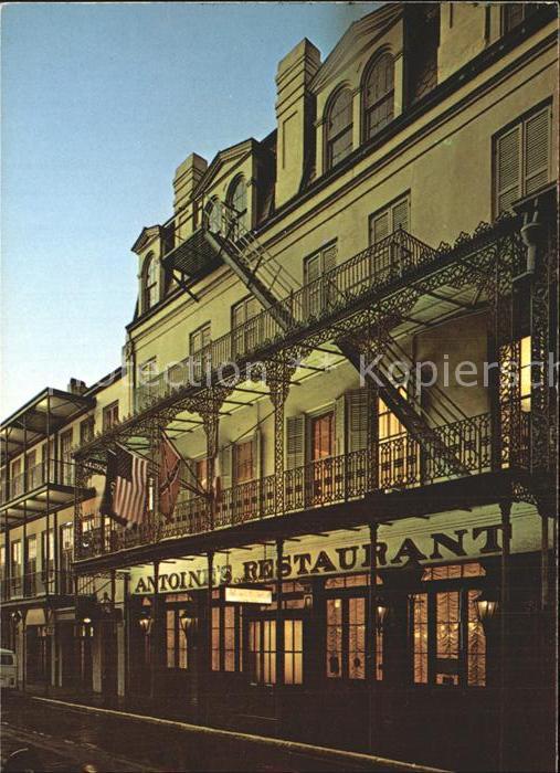 New Orleans Louisiana Antoine's Restaurant