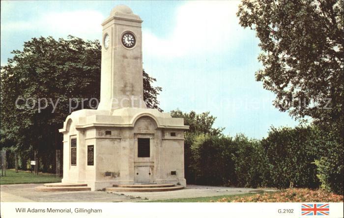 Gillingham Medway Will Adams Memorial