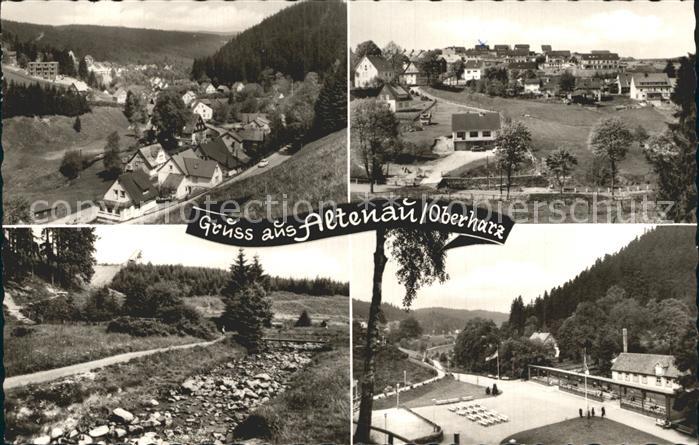 Altenau Harz Teilansichten Gaststaette Flussbett