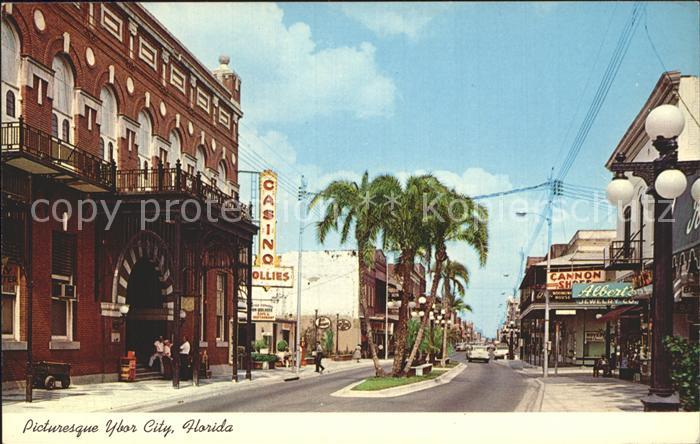 Ybor City Broadway in the heart of Tampas Latin Quarters