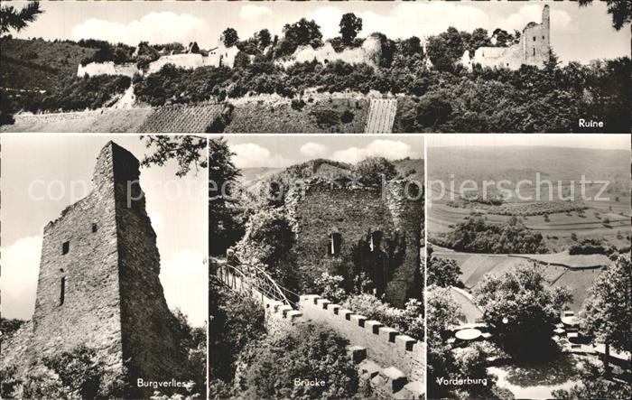 Bad Muenster Stein Ebernburg Alte Baumburg 11. Jhdt. Ruine