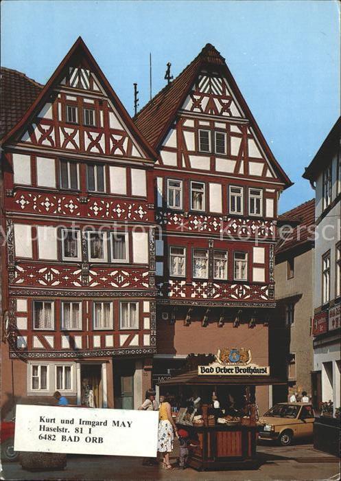 Bad Orb Fachwerkhaeuser Hauptstrasse