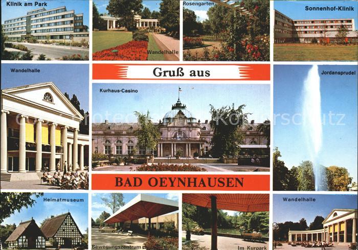 Bad Oeynhausen Klinik Wandelhalle Rosengarten Kurhaus Casino Sprudel Museum Kurp