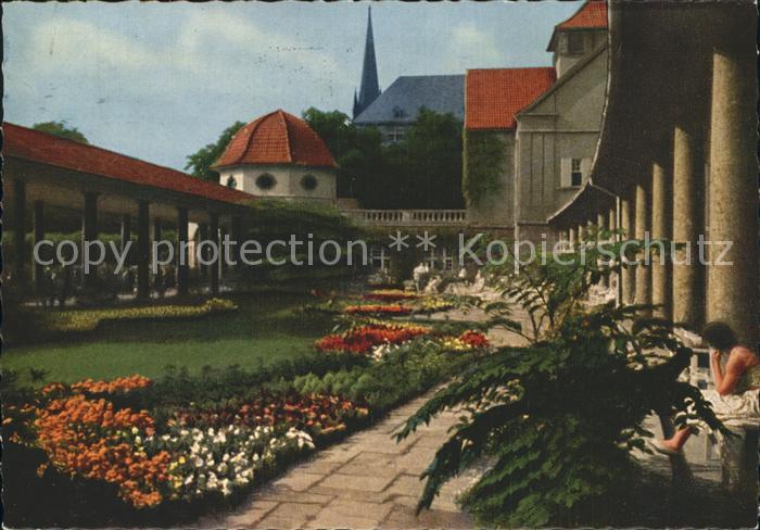 Bad Nauheim Partie in der Trinkkuranlage