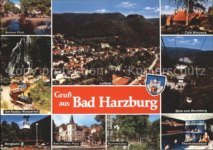 Bad Harzburg Berliner Platz Radau Wasserfall Bergbahn Cafe Winuwuk Wurmberg Ther