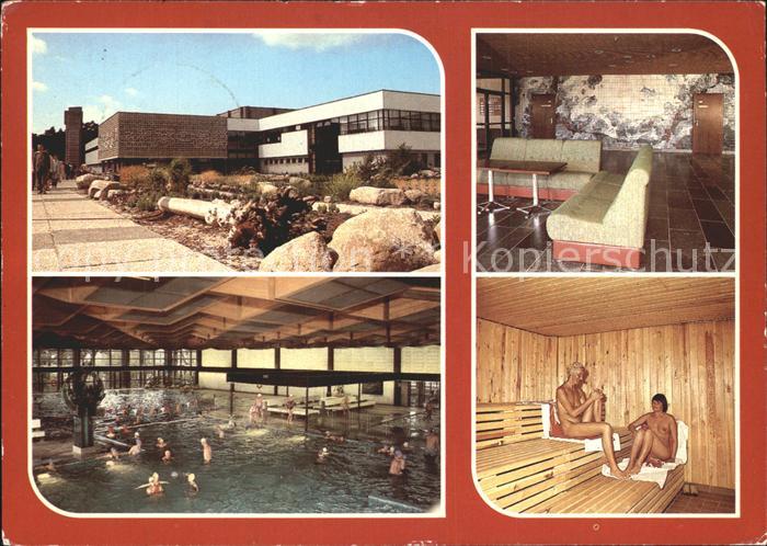 Zinnowitz Ostseebad Feriendienst IG Wismut Meerwasserhallenbad