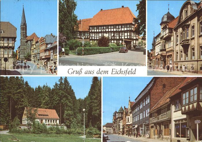 Heiligenstadt Eichsfeld Am Berge Kirche Worbis Rathaus Dingestaedt Geschwister S