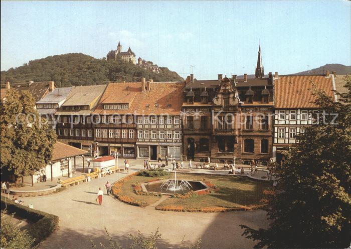 Wernigerode Harz Nicolaiplatz Schloss