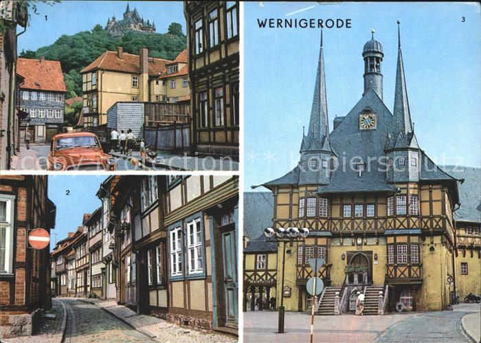 Wernigerode Harz Feudalmuseum Schloss Kochstrasse Rathaus