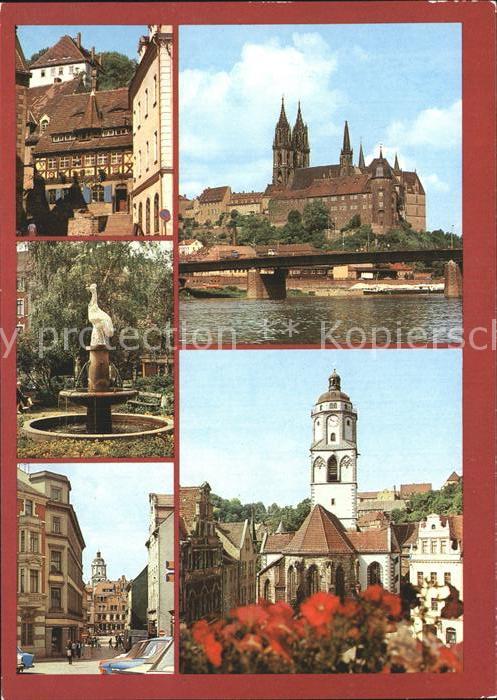 Meissen Elbe Sachsen Albrechtsburg Dom Frauenkirche Historische Gaststaette Brun