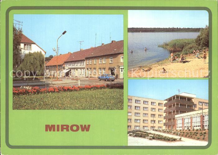 Mirow Karl Marx Strasse Badestelle Mirower See Feierabendheim