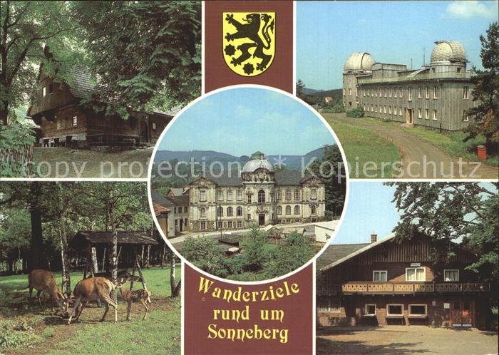 Sonneberg Thueringen Wanderziele Lutherhaus Spielzeugmuseum Sternwarte Tiergeheg