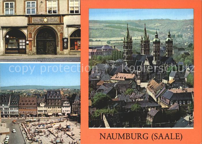 Naumburg Saale Historisches Portal Wilhelm Pieck Platz Dom
