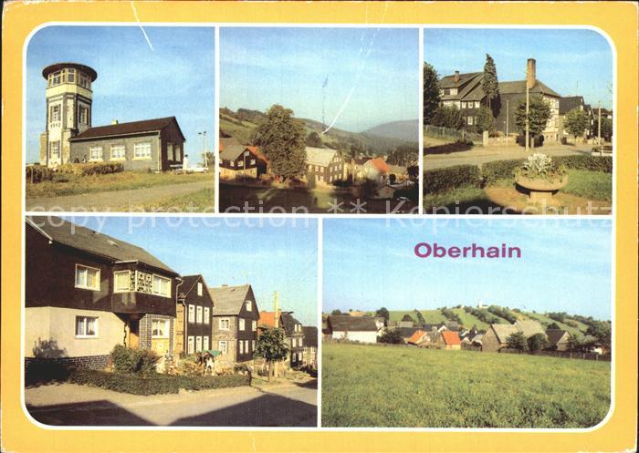 Oberhain OT Barigau Turm Mankenbach FDGB Erholungsheim