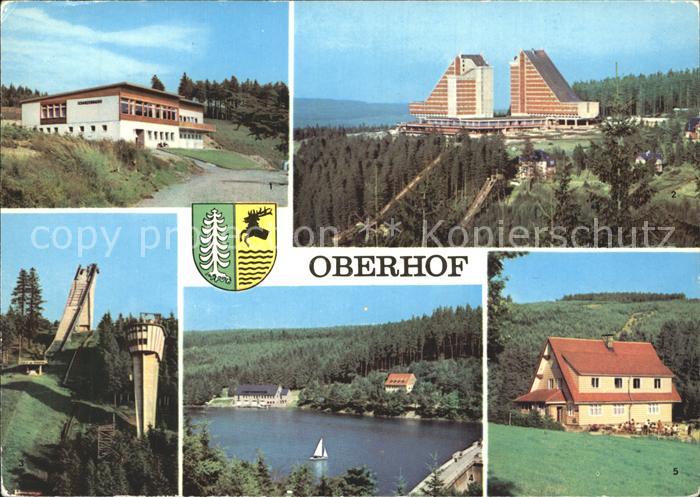 Oberhof Thueringen Schanzenbaude Hotel Panorama Schanze Rennsteig Luetschetalspe