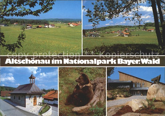 Altschoenau Teilansichten Kapelle Baer Nationalpark Bayerischer Wald