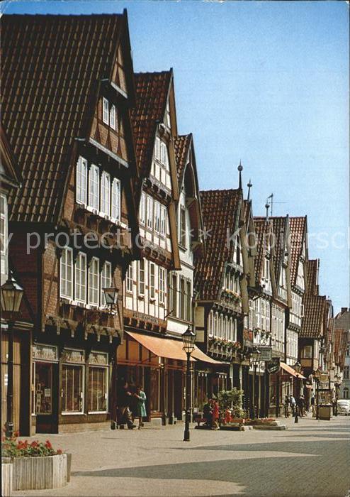 Celle Niedersachsen Zoellnerstrasse Fachwerkhaeuser