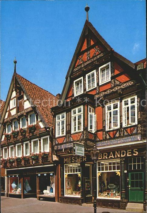 Celle Niedersachsen Reichverzierte Fachwerkhaeuser Zoellnerstrasse