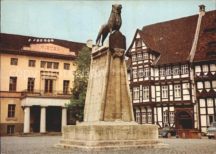 BRAUNSCHWEIG CITY Gildehaus Denkmal Fachwerkhaus