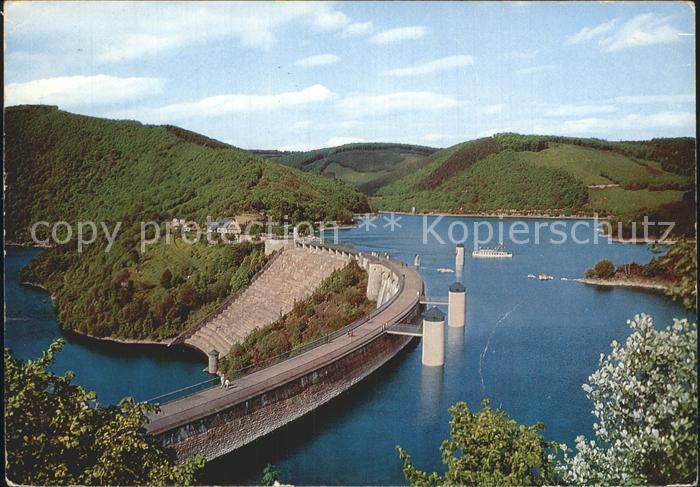 Urfttalsperre Urftsee Staumauer Naturpark Nordeifel
