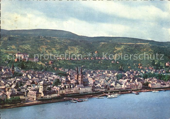 Boppard Rhein Panorama Die Perle am Rhein