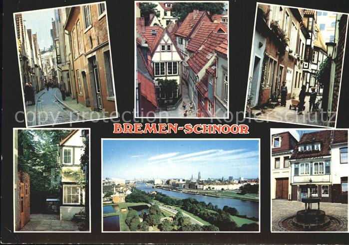 Schnoor Bremen Mittelalterliches Viertel Altstadt Hansestadt