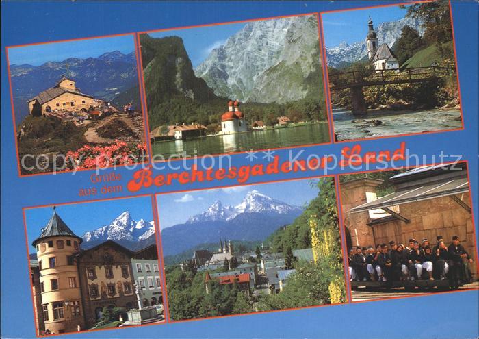 BERCHTESGADEN Bayern Kehlsteinhuette St Bartholomae Wallfahrtskirche Koenigssee