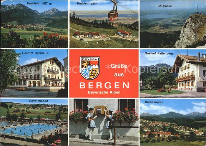 Bergen Chiemgau Hochfelln Bergbahn Chiemsee Gasthof Pattenberg Bernhaupten Schwi