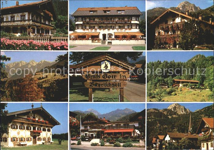 Bayrischzell Teilansichten Hotel Gasthof Alpen
