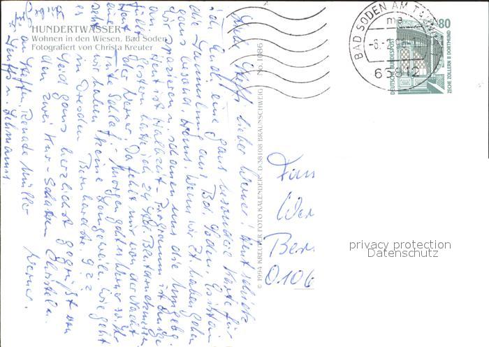 Bad Soden 72372380 Bad Soden Taunus Hundertwasser Haus Bad Soden