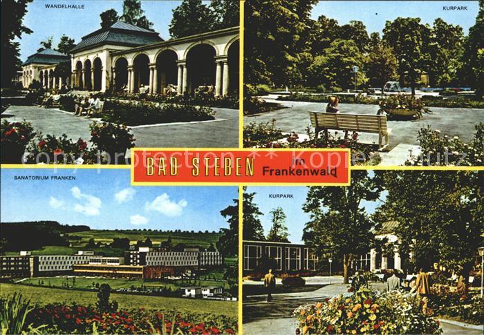 Bad Steben Wandelhalle Kurpark Sanatorium Kurpark Kurort Frankenwald