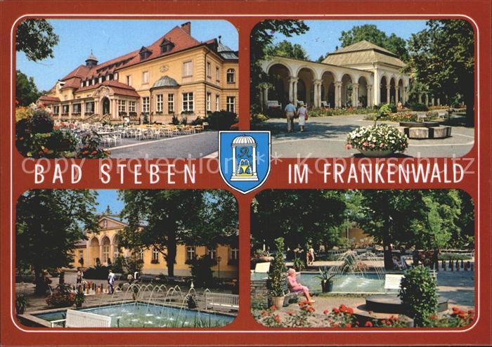 Bad Steben Kurhotel Kurpark Wasserspiele Kurort im Frankenwald