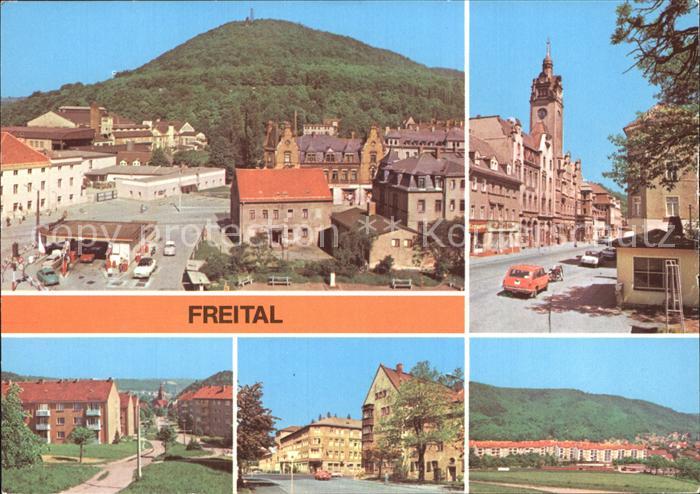 Freital Windberg Rathaus Teilansichten Platz des Friedens