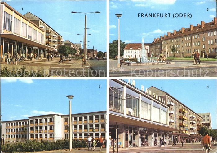 Frankfurt Oder Autosalon Karl Marx Strasse Julian Marchlewski Strasse Oberschule