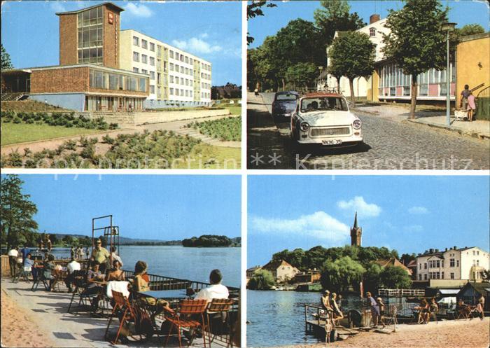 Feldberg Mecklenburg FDGB Erholungsheim Freundschaft Haussee Gaststaette